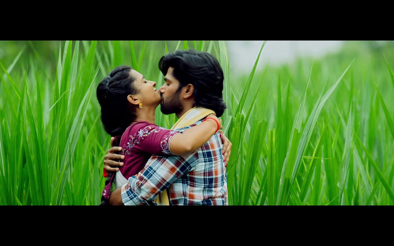 Folk artist Lasya Smiley hot scene – Neck kiss, Lip kissbite