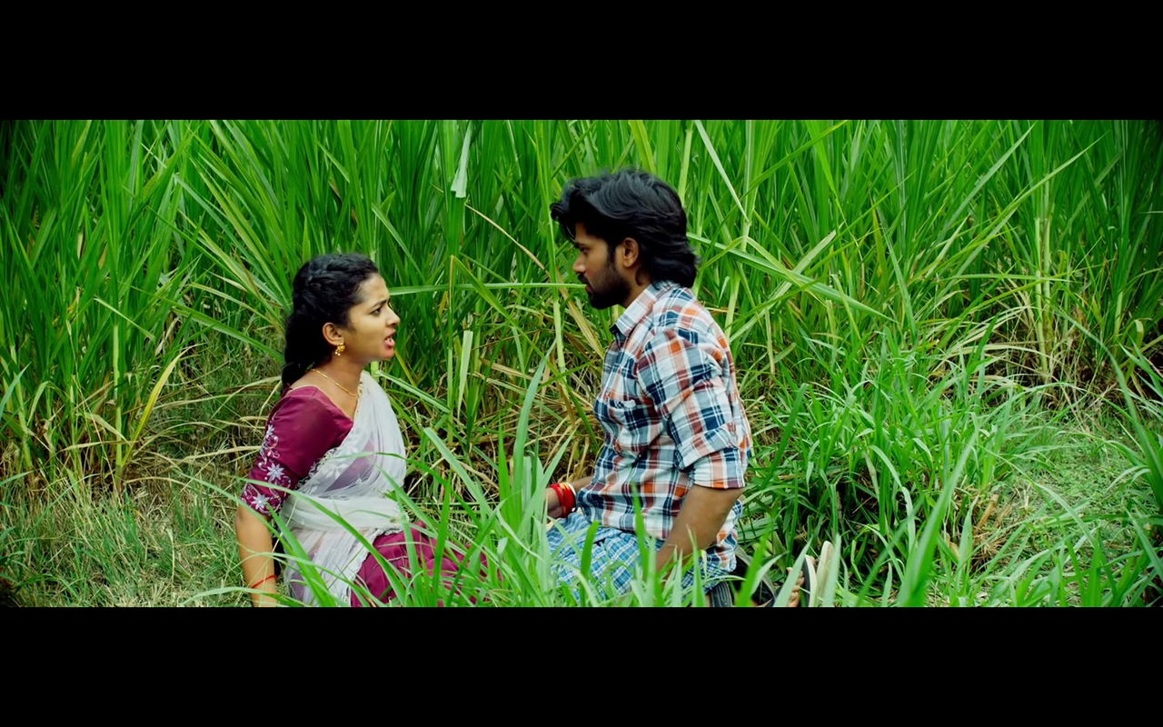 Folk artist Lasya Smiley hot scene – Neck kiss, Lip kissbite