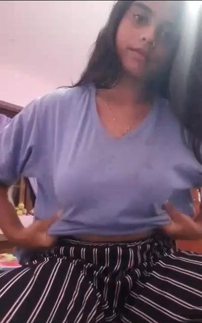 Big boobie village girlfriend showing