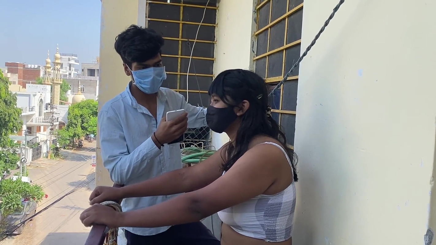 Outdoor Sex Stepbrother and Stepsister Outside Door Romance and Sex Mallu Couples Hot Romance with Sex in the Terrace