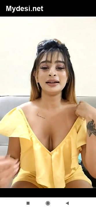 Ankita Dave Yellow Dress LIVE