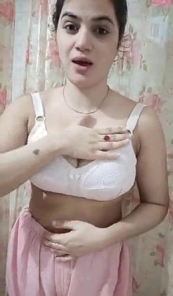 Beautiful pakistani bhabhi stripping nude