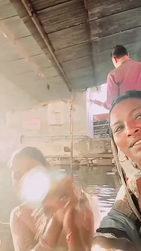 Desi Village Girl Nude Boobs Show Showering Recorded her Friend