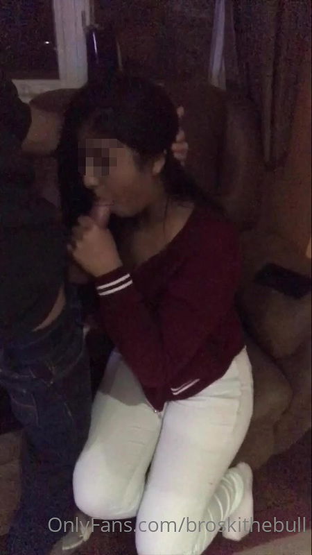 Desi girl cum on boobs ft broski the bull