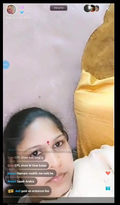 KushbooKumari Tango Pvt Pussy Show with Face