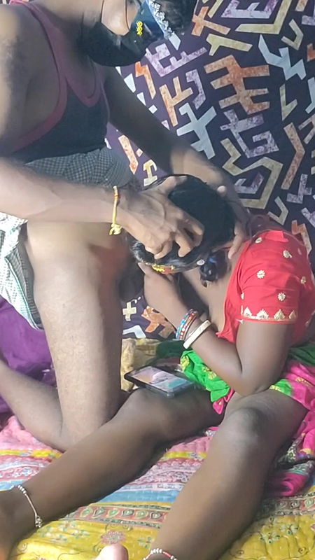 Big dick was sucked by Sunita Bhabhi