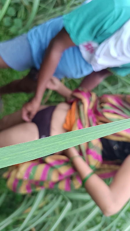 Desi Indian Bhabhi in the jungle with brother-in-law