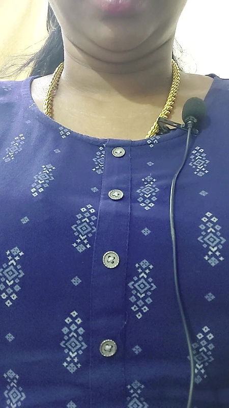 Chithi role play, tamil ponnu nude dirty talk show