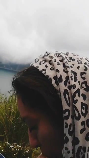 Horny Arab Lady Giving Blowjob Somewere In Hills