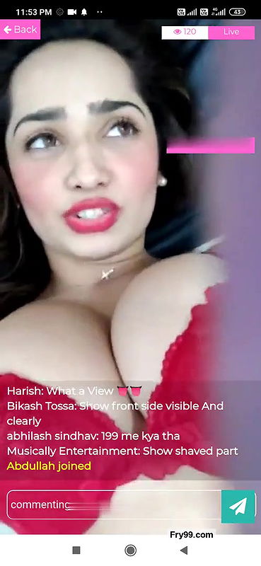 Aditi mistry 17min live