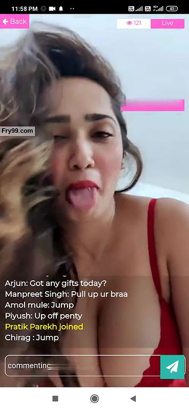 Aditi mistry 17min live