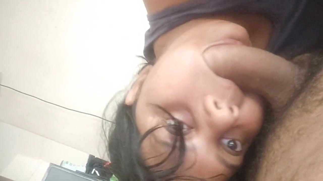 Horny Girlfriend Sucking Dick Deep Throat
