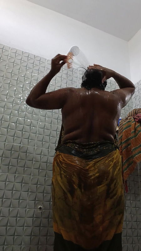 Desi vabi girl bathroom shower hot nature