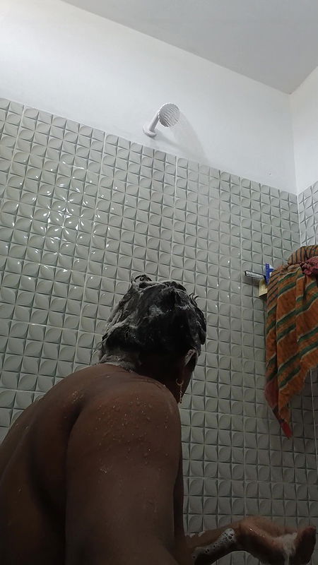 Desi vabi girl bathroom shower hot nature