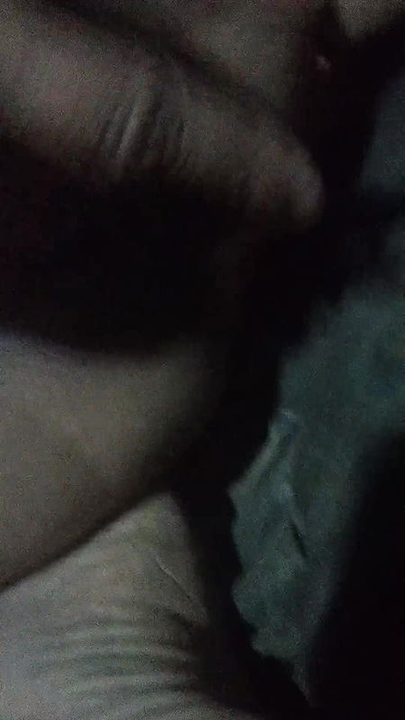 Beautiful sister-in-law has sex with finger at night