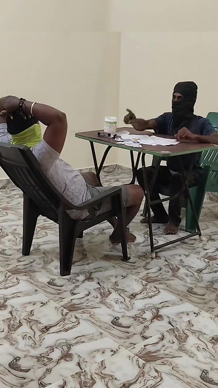 Husband and Friend Blindfolded Tricked and Fucked Wife