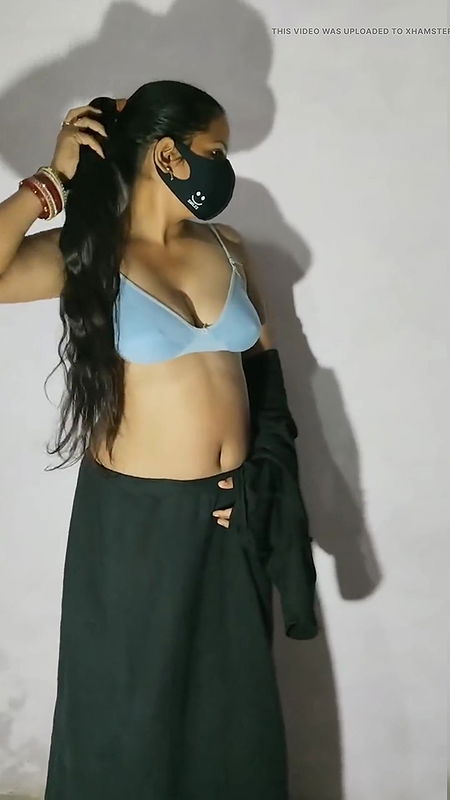 Young Tight Boobs Bhabhi Playing with Self