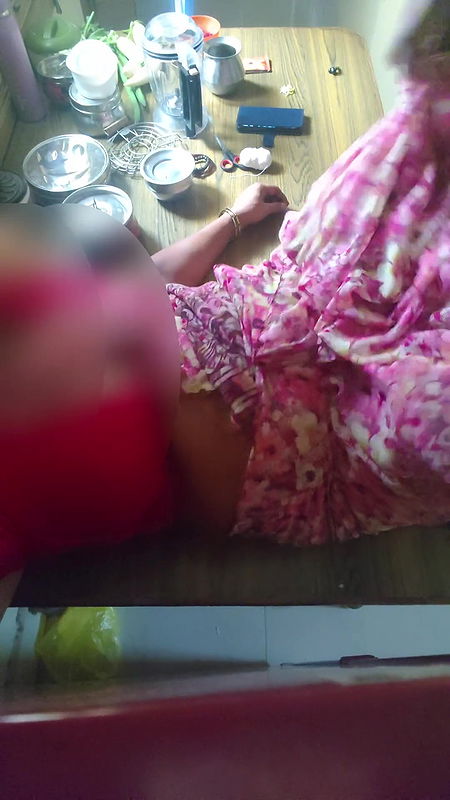 Class teacher fucked student in kitchen room