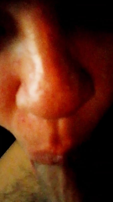 Blowjob girl suck a dick until it cum