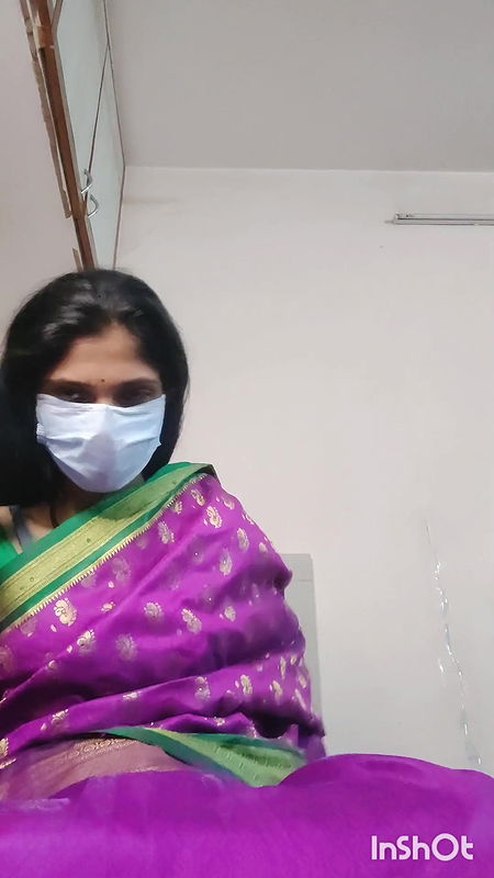 Desi Shivani Bhabhi Horny in Pink Sari