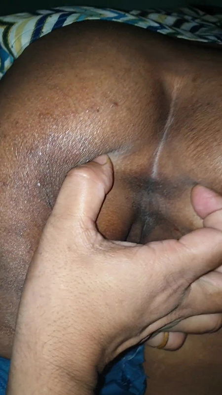 Anjali is leaving water from the chute