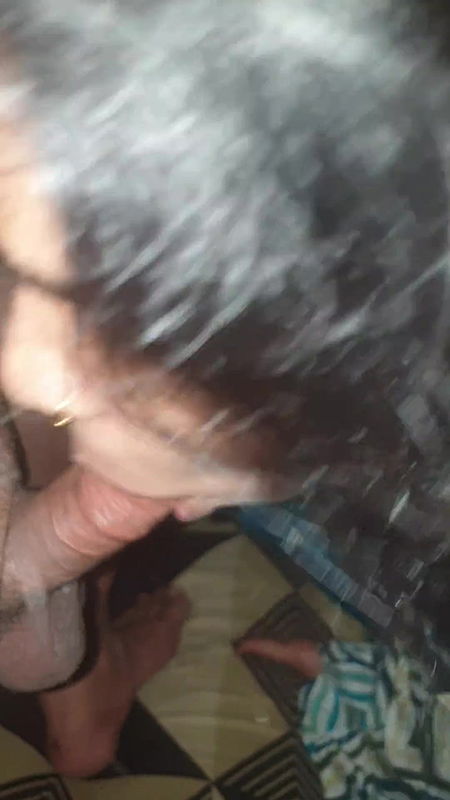 Anjali is leaving water from the chute