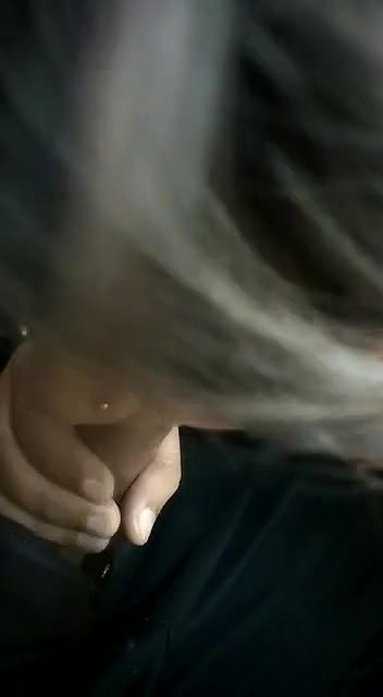 Cute girl outdoor blowjob