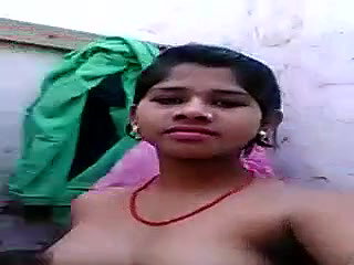 Sexy village girl showing boobs