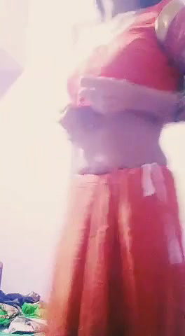 Married Bhabi Stripping Saree Showing For Lover
