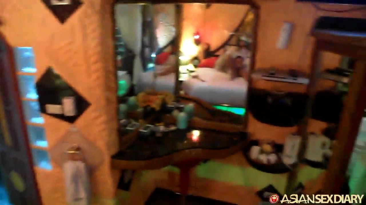 ASIANSEXDIARY Petite Asian Pre Halloween Party Fuck With Facial