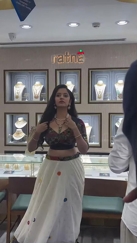 cute malayali girl with huge breasts and cleavage2