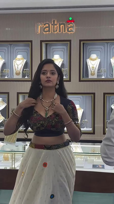 cute malayali girl with huge breasts and cleavage2