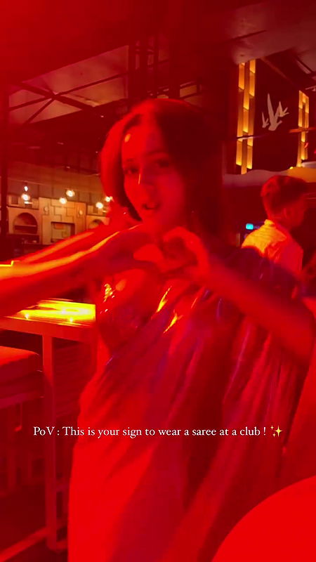 DIPANKANA SLUTTY SEXY TEASE IN SAREE FAPWORTHY SIZZLING IN CLUB
