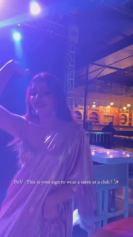 DIPANKANA SLUTTY SEXY TEASE IN SAREE FAPWORTHY SIZZLING IN CLUB