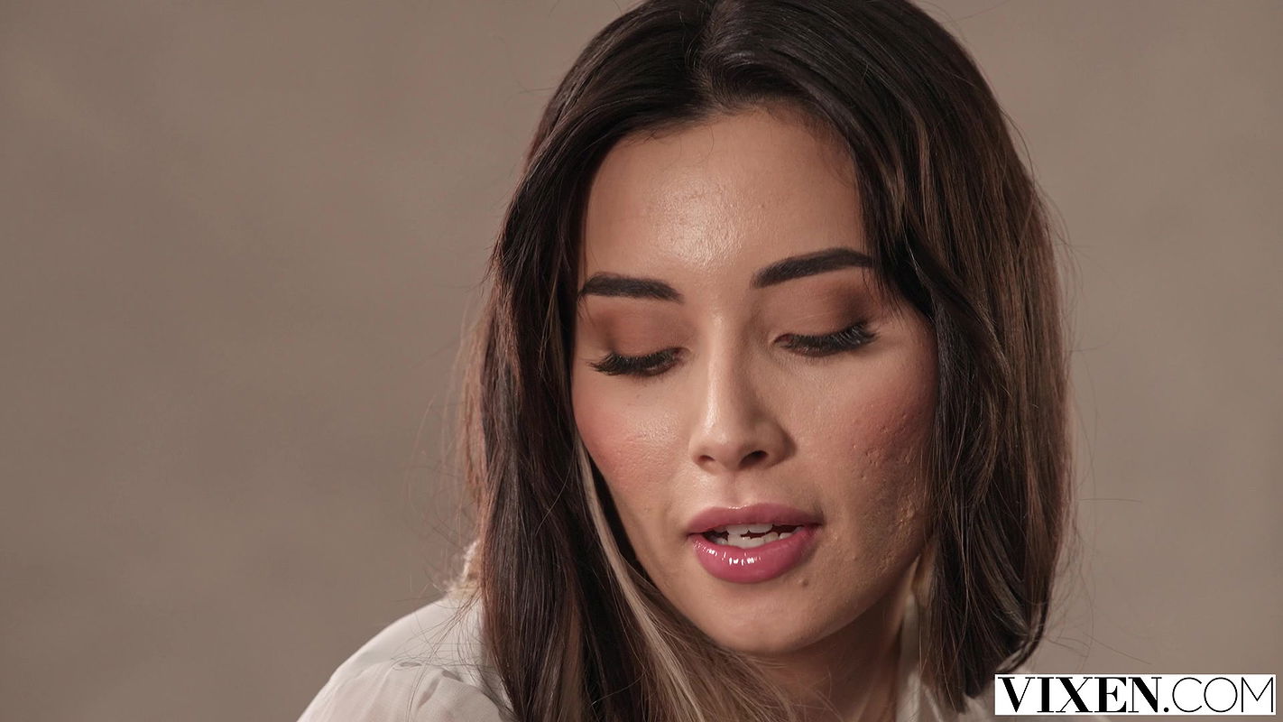 Vixen with Aria Lee in Naughty Seductress Devours Coworkers Cock