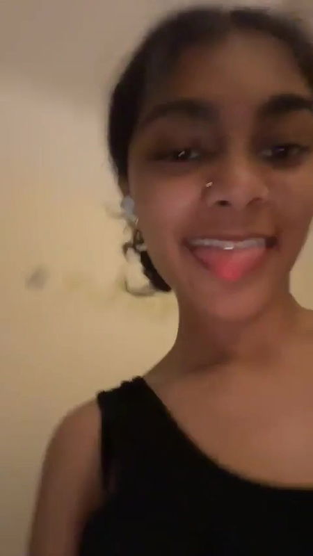 Desi NRI slim teen exposing and giving blowjob 2 videos