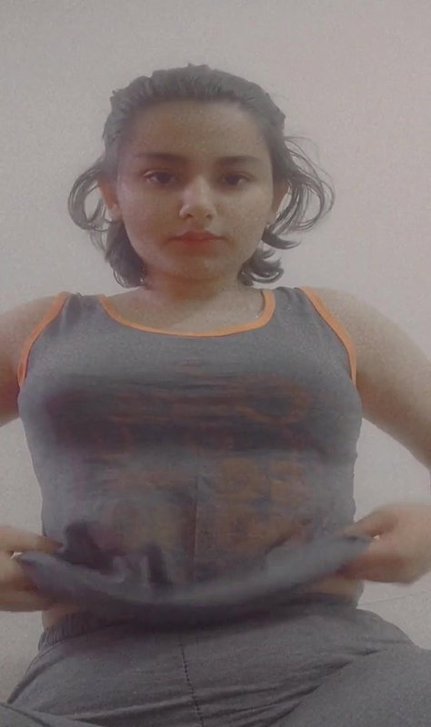 Beautiful Girlfriend Showing Boobs