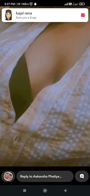 Horny cute babe tease with her big boobs pressing