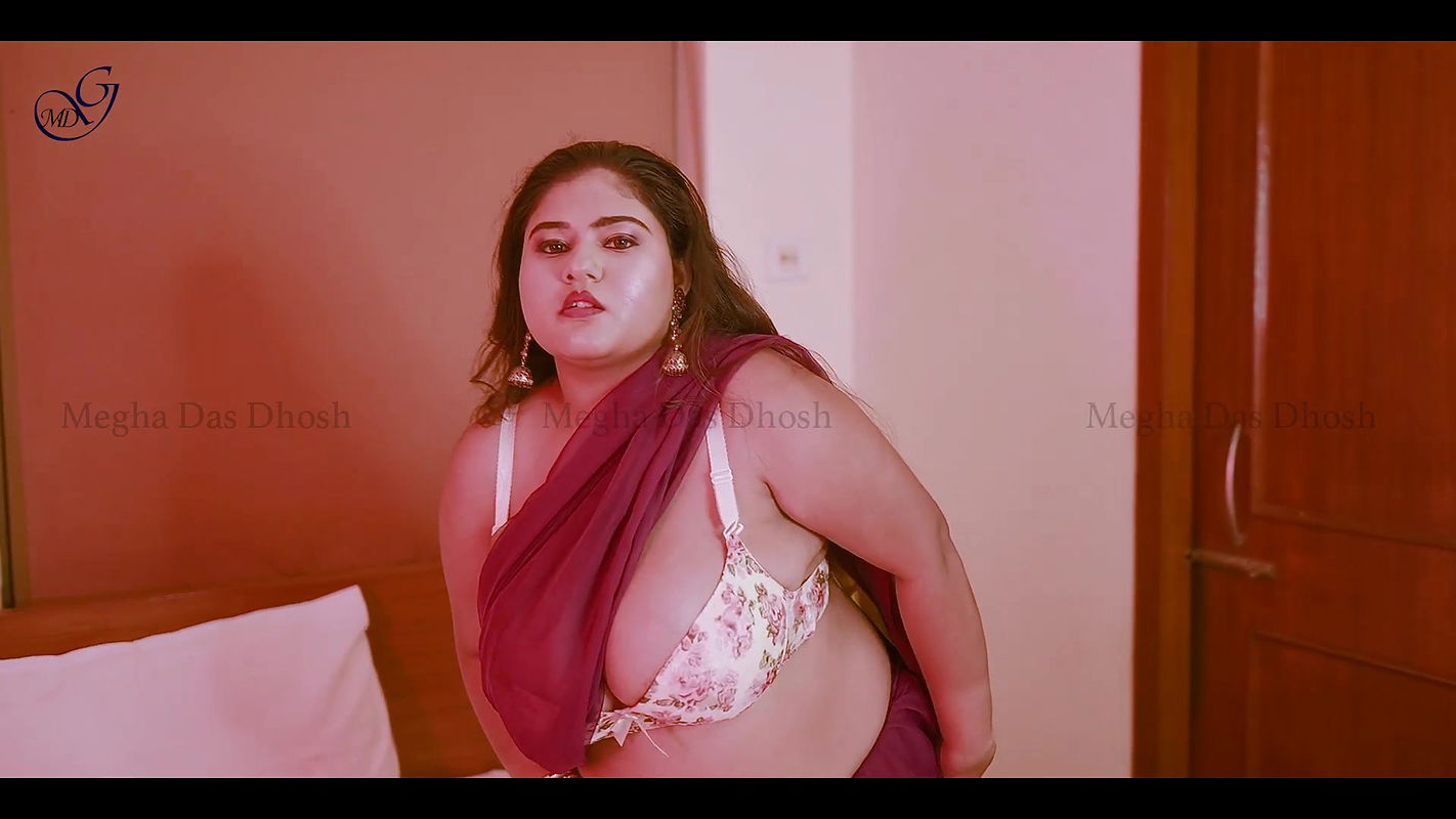 Megha Das Ghosh Indoor Saree Video Fashion Vlog