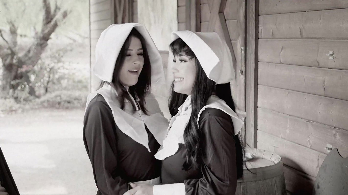 Elegant Angel with Kylie Rocket & Beca Barbie in Pilgrim Pleasure