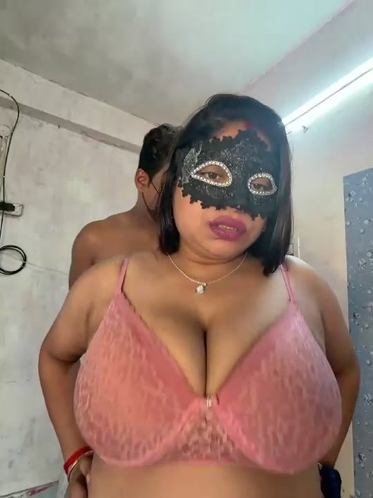 Indian couple teasing