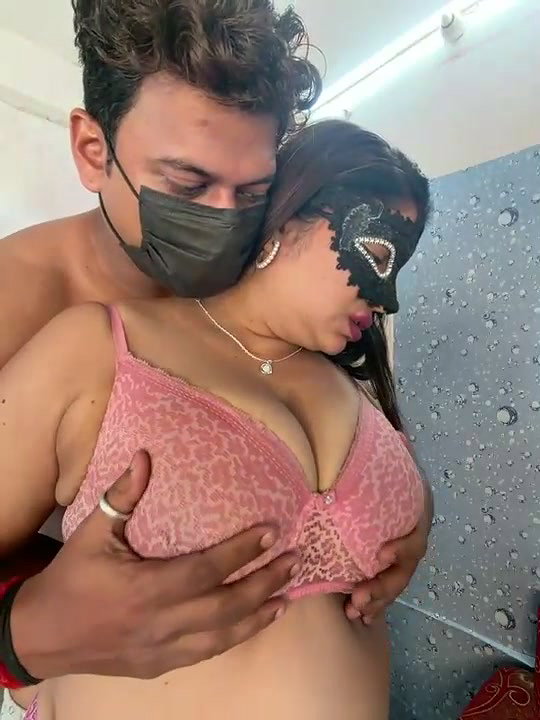 Indian couple teasing