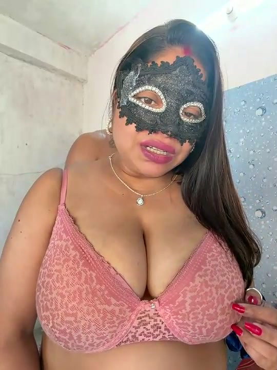 Indian couple teasing