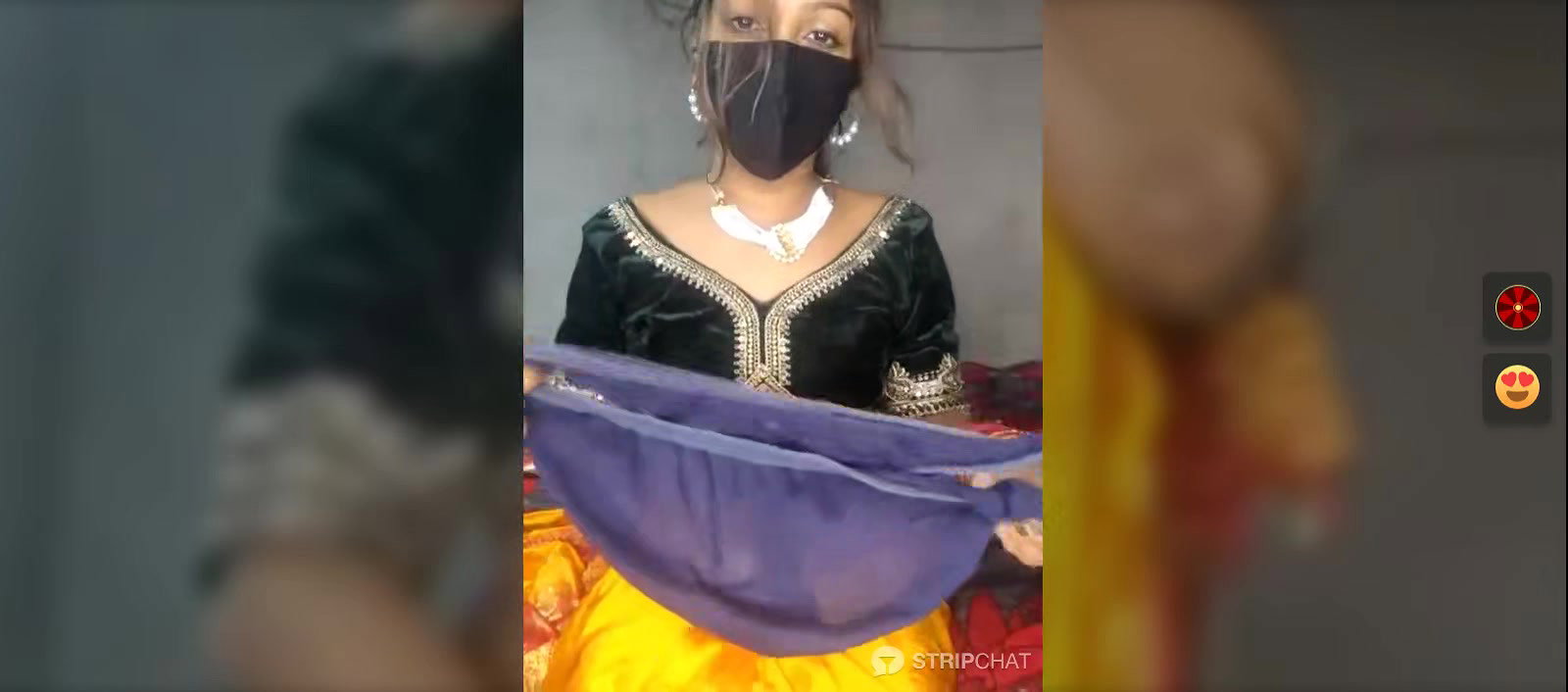 Bhabhi Squeezing her juicy boob