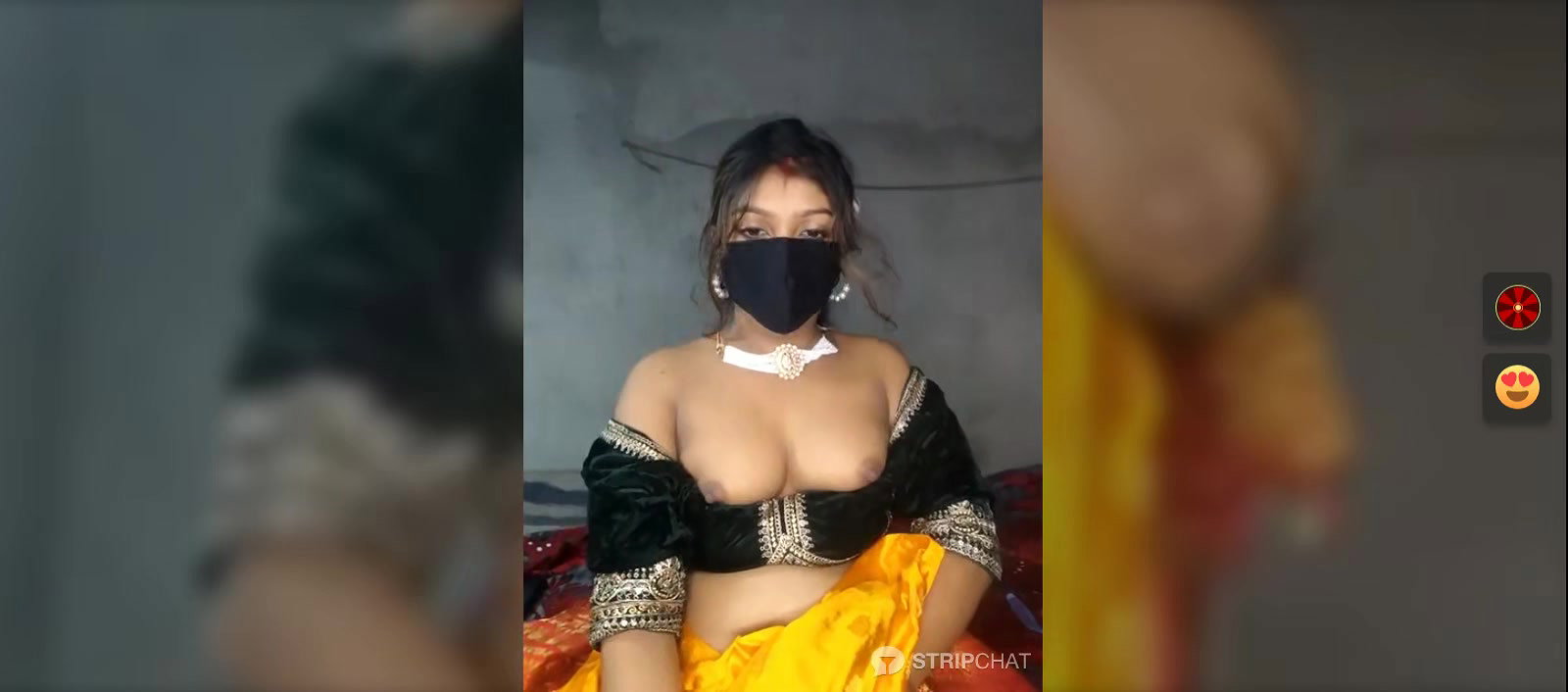 Bhabhi Squeezing her juicy boob