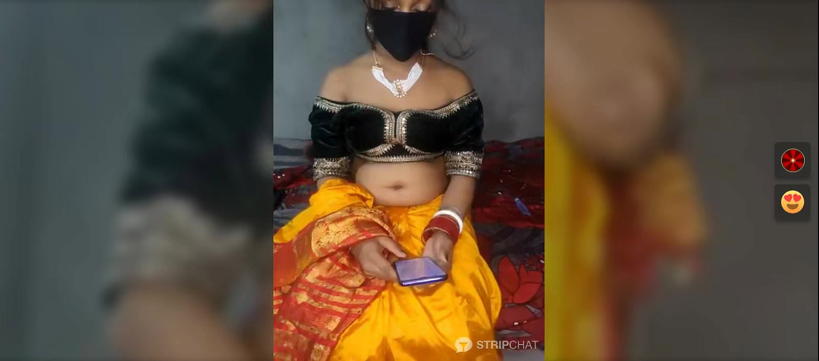 Bhabhi Squeezing her juicy boob