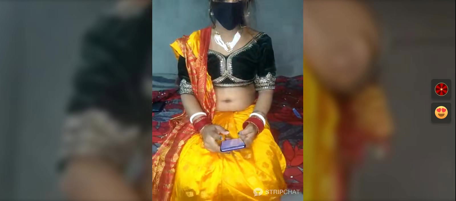 Bhabhi Squeezing her juicy boob
