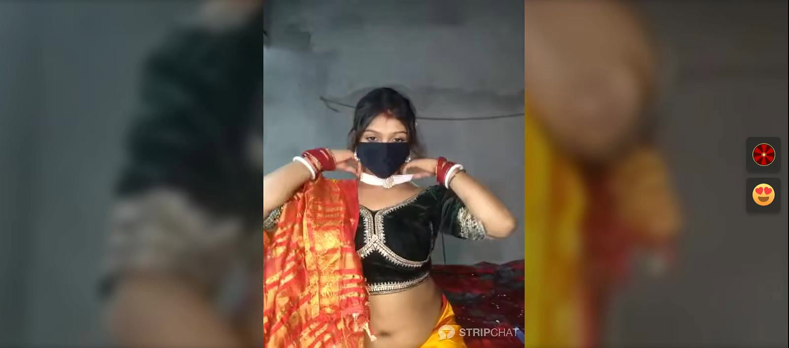 Bhabhi Squeezing her juicy boob