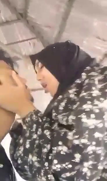 Cute babe enjoying boobs sucking by her boyfriend