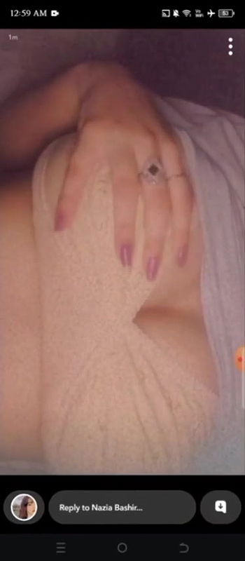 Cute bengali babe nazia snapchat boobs show for her boyfriend